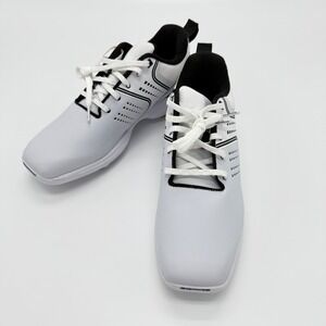 SQAIRZ‎ Men's Baseball or Softball Shoes White Black Performance Comfort Size 11